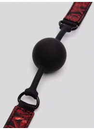 Кляп-шар на двусторонних ремешках Reversible Silicone Ball Gag - Fifty Shades of Grey - купить с доставкой в Самаре