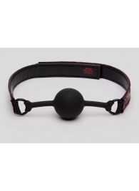 Кляп-шар на двусторонних ремешках Reversible Silicone Ball Gag - Fifty Shades of Grey - купить с доставкой в Самаре