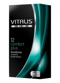 Контурные презервативы VITALIS PREMIUM comfort plus - 12 шт. - Vitalis - купить с доставкой в Самаре