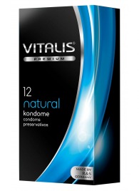 Классические презервативы VITALIS PREMIUM natural - 12 шт. - Vitalis - купить с доставкой в Самаре