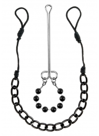 Интимные украшения с бусинами NIPPLE   CLIT JEWELRY - Pipedream - купить с доставкой в Самаре