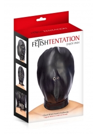 Маска-шлем на голову с отверстиями для дыхания - Fetish Tentation - купить с доставкой в Самаре