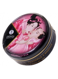 Массажная свеча Rose Petals с ароматом розы - 30 мл. - Shunga - купить с доставкой в Самаре