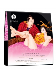 Соль для ванны Lovebath Dragon Fruit, превращающая воду в гель - 650 гр. - Shunga - купить с доставкой в Самаре