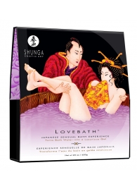 Соль для ванны Lovebath Sensual lotus, превращающая воду в гель - 650 гр. - Shunga - купить с доставкой в Самаре