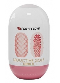 Розовый мастурбатор-яйцо Seductive Golf - Baile - в Самаре купить с доставкой