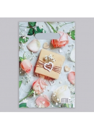 Полиэтиленовый пакет  Подарочек  с вырубной усиленной ручкой - 20 х 30 см. - Сима-Ленд - купить с доставкой в Самаре