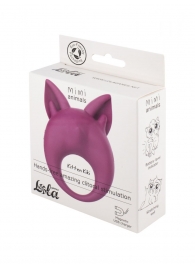 Фиолетовое перезаряжаемое эрекционное кольцо Kitten Kiki - Lola Games - в Самаре купить с доставкой