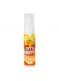 Интимный гель на водной основе Tutti-Frutti  Ванильный пудинг  - 30 гр. - Биоритм - купить с доставкой в Самаре