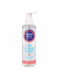 Гель-лубрикант на водной основе Aqua Comfort Aroma с ароматом персика - 195 гр. - Биоритм - купить с доставкой в Самаре