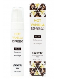 Возбуждающий гель Hot Vanilla Espresso Arousal Gel - 15 мл. - Exsens - купить с доставкой в Самаре