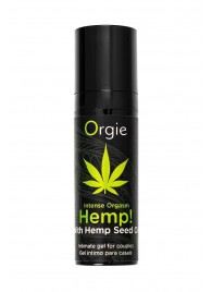 Возбуждающий интимный гель для пар ORGIE Hemp Intense Orgasm - 15 мл. - ORGIE - купить с доставкой в Самаре