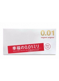 Ультратонкие презервативы Sagami Original 0.01 - 20 шт. - Sagami - купить с доставкой в Самаре