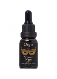 Возбуждающий гель для клитора ORGIE Orgasm Drops Vibe - 15 мл. - ORGIE - купить с доставкой в Самаре