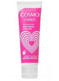 Возбуждающий гель на водно-силиконовой основе Cosmo Vibro с ароматом земляники - 50 гр. - Биоритм - купить с доставкой в Самаре