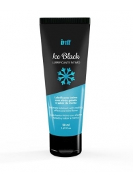 Лубрикант на водной основе Ice Black с ледяным эффектом - 50 мл. - INTT - купить с доставкой в Самаре