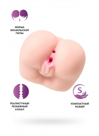 Реалистичный мастурбатор Paula с 2 любовными тоннелями - ToyFa - в Самаре купить с доставкой