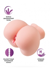 Реалистичный мастурбатор Giovanna - ToyFa - в Самаре купить с доставкой