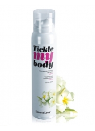 Массажная хрустящая пенка Tickle My Body Monoi с ароматом моной - 150 мл. - Love to Love - купить с доставкой в Самаре