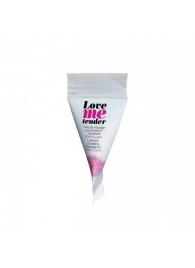Съедобное согревающее массажное масло Love Me Tender Cotton Candy с ароматом сладкой ваты - 10 мл. - Love to Love - купить с доставкой в Самаре