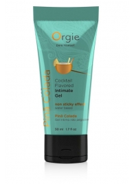 Съедобный интимный гель Orgie Lube Tube Cocktail Pina Colada - 50 мл. - ORGIE - купить с доставкой в Самаре