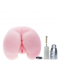 Вибрирующий мастурбатор-попка с ротацией и пультом управления - Baile - в Самаре купить с доставкой