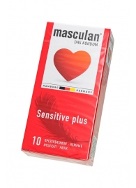 Презервативы Masculan Sensitive plus - 10 шт. - Masculan - купить с доставкой в Самаре