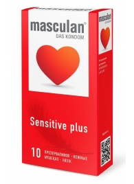Презервативы Masculan Sensitive plus - 10 шт. - Masculan - купить с доставкой в Самаре