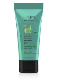 Съедобный интимный гель Orgie Lube Tube Cocktail Caipirinha - 50 мл. - ORGIE - купить с доставкой в Самаре
