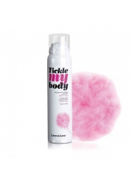 Массажная хрустящая пенка Tickle My Body Cotton Candy с ароматом сладкой ваты - 150 мл. - Love to Love - купить с доставкой в Самаре