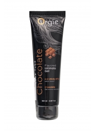 Интимный гель на водной основе Lube Tube Chocolate с шоколадным вкусом - 100 мл. - ORGIE - купить с доставкой в Самаре
