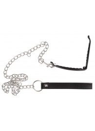 Зажим для половых губ с поводком Pussy Clamp With A Leash - Orion - купить с доставкой в Самаре