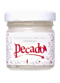 Массажная свеча Сoconut Cream - 35 мл. - Pecado - купить с доставкой в Самаре