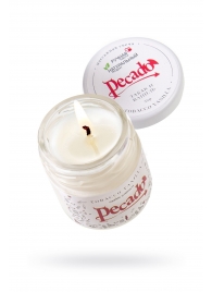 Массажная свеча Tobacco Vanilla - 35 мл. - Pecado - купить с доставкой в Самаре