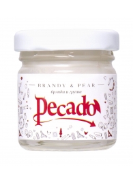 Массажная свеча Brandy   Pear - 35 мл. - Pecado - купить с доставкой в Самаре