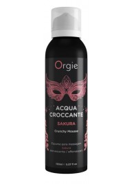 Хрустящая пенка для массажа Orgie Acqua Croccante Sakura с ароматом сакуры - 150 мл. - ORGIE - купить с доставкой в Самаре