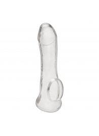 Прозрачная насадка на пенис Transparent Penis Enhancing Sleeve Extension - 15,9 см. - BlueLine - в Самаре купить с доставкой