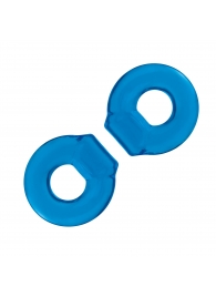 Комплект из двух колец для пениса 2-Pack Ultra-Stretch Stamina Endurance Ring - BlueLine - в Самаре купить с доставкой