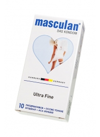 Ультратонкие презервативы Masculan Ultra Fine с обильной смазкой - 10 шт. - Masculan - купить с доставкой в Самаре