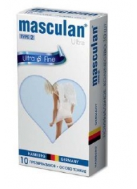Ультратонкие презервативы Masculan Ultra Fine с обильной смазкой - 10 шт. - Masculan - купить с доставкой в Самаре
