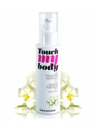 Силиконовый лубрикант 2-в-1 Touch My Body с ароматом моной - 100 мл. - Love to Love - купить с доставкой в Самаре