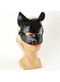Черная кржаная маска Pussy - Sitabella - купить с доставкой в Самаре