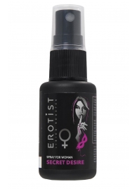 Возбуждающий спрей для женщин Erotist Secret Desire - 30 мл. - Erotist Libido Booster - купить с доставкой в Самаре