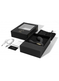 Чёрный перезаряжаемый стимулятор простаты Bruno Black - Lelo - в Самаре купить с доставкой