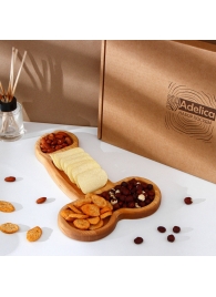 Деревянное блюдо для подачи в форме члена (32,5 х 20 х 1,7 см) - Сима-Ленд - купить с доставкой в Самаре