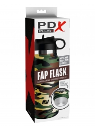 Мастурбатор в камуфляжной колбе Fap Flask - Pipedream - в Самаре купить с доставкой