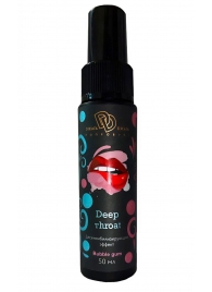 Спрей для горла Deep Throat с десенсибилизирующим эффектом и вкусом бабл-гам - 50 мл. - БиоМед - купить с доставкой в Самаре