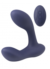 Синий массажер простаты с двумя моторами P-Bliss - Lola Games - в Самаре купить с доставкой