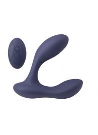 Синий массажер простаты с двумя моторами P-Bliss - Lola Games - в Самаре купить с доставкой