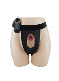 Полый вибрострапон на регулируемых трусиках Draven - 17,5 см. - Baile - купить с доставкой в Самаре